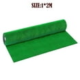 thumbnail image 1 of Realistic Artificial Grass Rug, Thick Synthetic Grass Mat Fake Grass Turf, Indoor Outdoor Pet Patio Garden Balcony Astroturf Faux Grass Lawn Carpet, 1 of 1