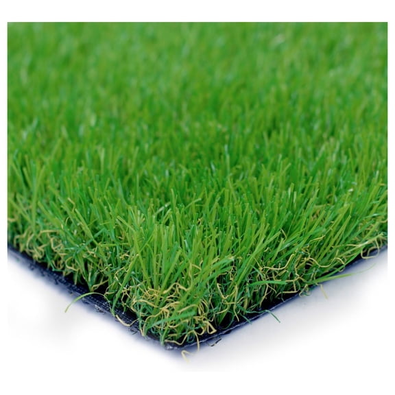 Realistic Artificial Grass Turf 1FTX13FT(13 Square FT)- Thick Fake Grass Pet Dog Mat Pad with Drain Holes- Indoor Outdoor Astroturf Garden Lawn Landscape Balcony Synthetic Faux Grass