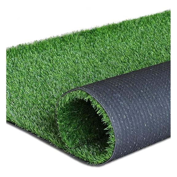 Realistic Artificial Grass Turf Lawn-3 x 8 Feet, 0.7" Indoor Outdoor Garden Lawn Landscape Synthetic Grass Mat Fake Grass Rug