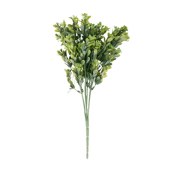 Realistic Artificial Greenery Outdoor Indoor Garden Office Decor Leaf Branches Durable No Water Pruning Easy Care