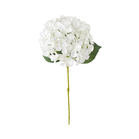Realistic Artificial Hydrangea Flowers, Spring Green Floral Stems , With realistic texture, suitable for indoor and outdoor home, dining table, Wedding decoration in spring and summer, Clear