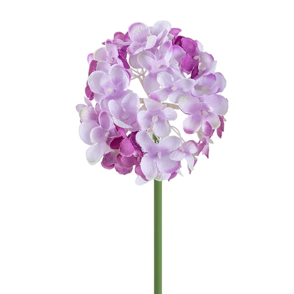 Realistic Artificial Hydrangea Stems, Cosmug Faux Green Hydrangea Blooms, Rich and Vibrant, for Wedding Floral Arrangements, Vase and Home Decor (Violet)