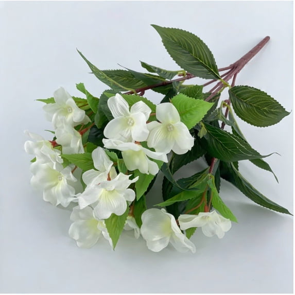 Realistic Artificial Impatiens, Flowers for Wedding, Home, Party Decor, Indoor Outdoor Use, Mother's Day Memorial Day Independence Day Holiday Decoration Easter Garland