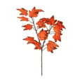 thumbnail image 1 of Realistic Artificial Maple Leaf Picks - 15.75 Inch Fall Decoration Stems for Wedding Arrangements, Thanksgiving Table Settings, 1 of 4
