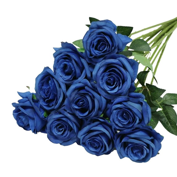 Realistic Artificial Roses With Soft And Fresh Look And Feel, Perfect For Wedding Decoration Dining Table Arrangement And Elegant Home Decor, High Quality Silk Flowers That Stay