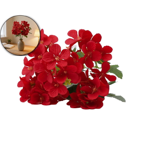 Realistic Artificial Stem – 12.2" Single Fake Flower Branch with Flexible Plastic Stem – Silk-Like Faux Floral Pick for Wedding Centerpieces, Bridal Bouquets, Home Decor & Spring Parties