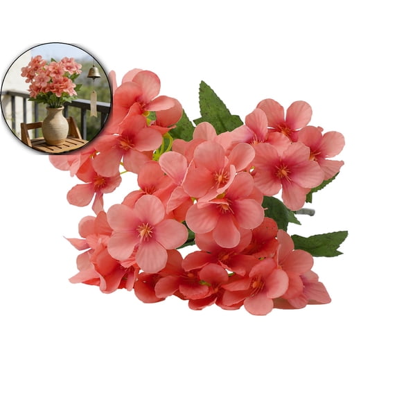 Realistic Artificial Stem – 12.2" Single Fake Flower Branch with Flexible Plastic Stem – Silk-Like Faux Floral Pick for Wedding Centerpieces, Bridal Bouquets, Home Decor & Spring Parties