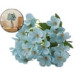 thumbnail image 1 of Realistic Artificial Stem – 12.2" Single Fake Flower Branch with Flexible Plastic Stem – Silk-Like Faux Floral Pick for Wedding Centerpieces, Bridal Bouquets, Home Decor & Spring Parties, 1 of 6