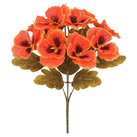 Realistic Autumn Floral Outdoor Bouquet Plants Fade-Resistant Artificial Greenery Garden Porch Courtyard Autumn Home Decor