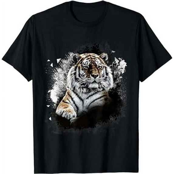 Realistic Awesome Tiger Animal Lovers Gift T-Shirt