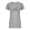 thumbnail image 1 of Realistic Bee Shaped T-Shirt Women -Image by Shutterstock, Female XX-Large, 1 of 2