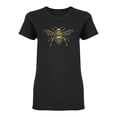 thumbnail image 1 of Realistic Bee Shaped T-Shirt Women -Image by Shutterstock, Female XX-Large, 1 of 2