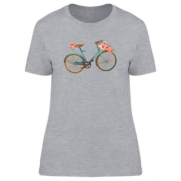 Realistic Bicycle T-Shirt Women -Image by Shutterstock, Female Large