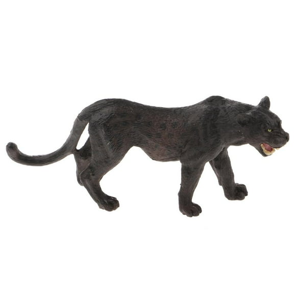 Realistic Black Panther life Animal Figurine Model Figure Kids Toys Gift