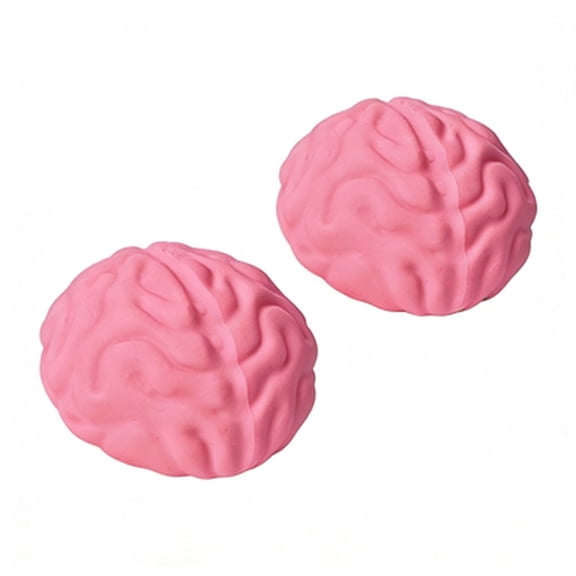 Realistic Brain Stress Ball, Soft Decompression Fidget Toy for Adults, Squeeze Sensory Ball for Anxiety Relief Office Home