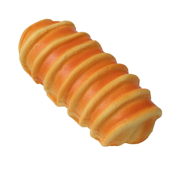 Realistic Bread Shaped Squishy for Adults Slow Rebound Simulation Food Sensory Gadget Soft Tactile Office Desk Accessory Pressure Relief Tool 1 Pack