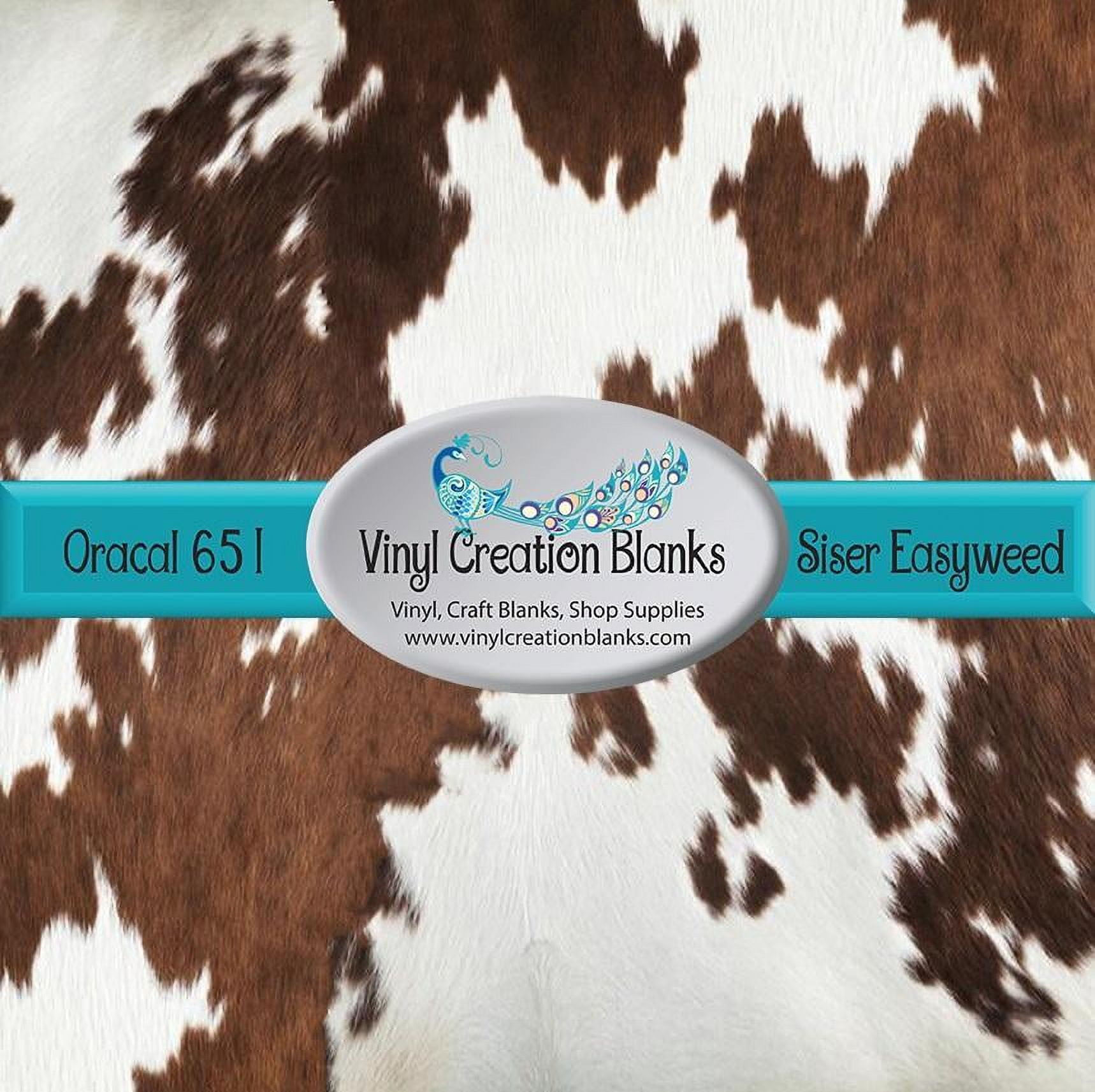 Cow Print Adhesive Vinyl