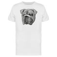 thumbnail image 1 of Realistic Bulldog In Grey Sketch Tee Men's -Image by Shutterstock, 1 of 2
