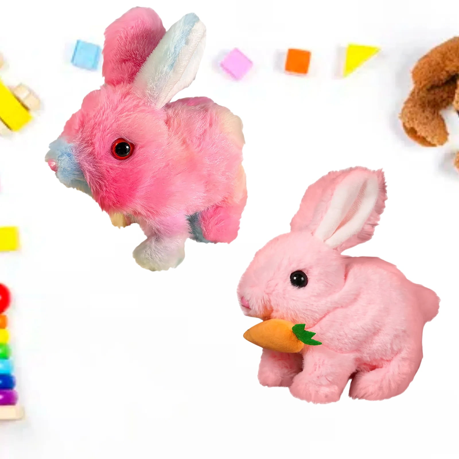 Realistic Bunny Toy, Bunny Toys Educational Interactive Toys, Easter ...