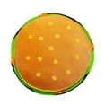 thumbnail image 1 of Realistic Burger Plush Toy with 30cm Size for Sofa Decoration, Creative Food Shaped Throw Pillow and Soft Snack Cushion for Home Decor and Novelty Gift, 1 of 2