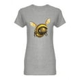 thumbnail image 1 of Realistic Cartoony Bee Shaped T-Shirt Women -Image by Shutterstock, Female Small, 1 of 2