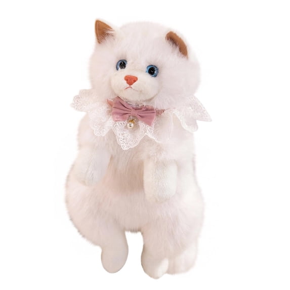 Realistic Cat Plush Backpack,Ragdoll Backpack Adjustable Strap,Cute Storage Bag for Women,Ideal Gift for Cat Lovers