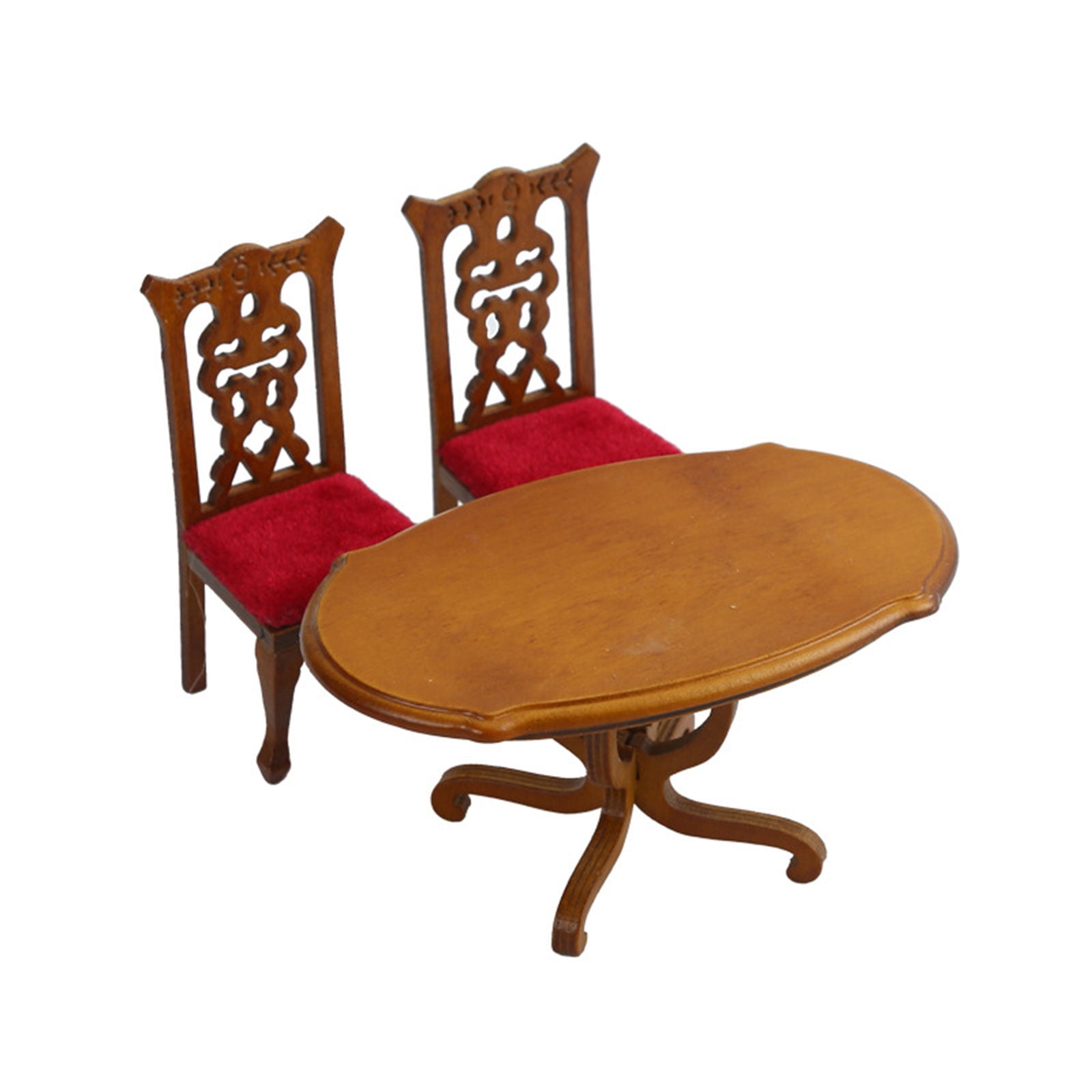 Mini Chair Collection Display Realistic Chair Miniature Display Zakka Role Play Display for ...