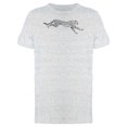 thumbnail image 1 of Realistic Cheetah Running Sketch Tee Men's -Image by Shutterstock, 1 of 2