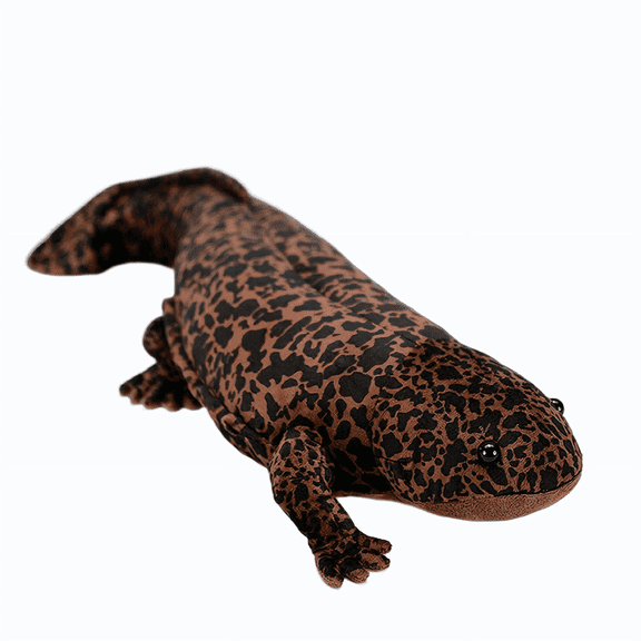 Realistic Chinese Giant Salamander Stuffed Animal Plush Toy, Lifelike Giant Salamander Animal Plushies, Simulation Animals Doll