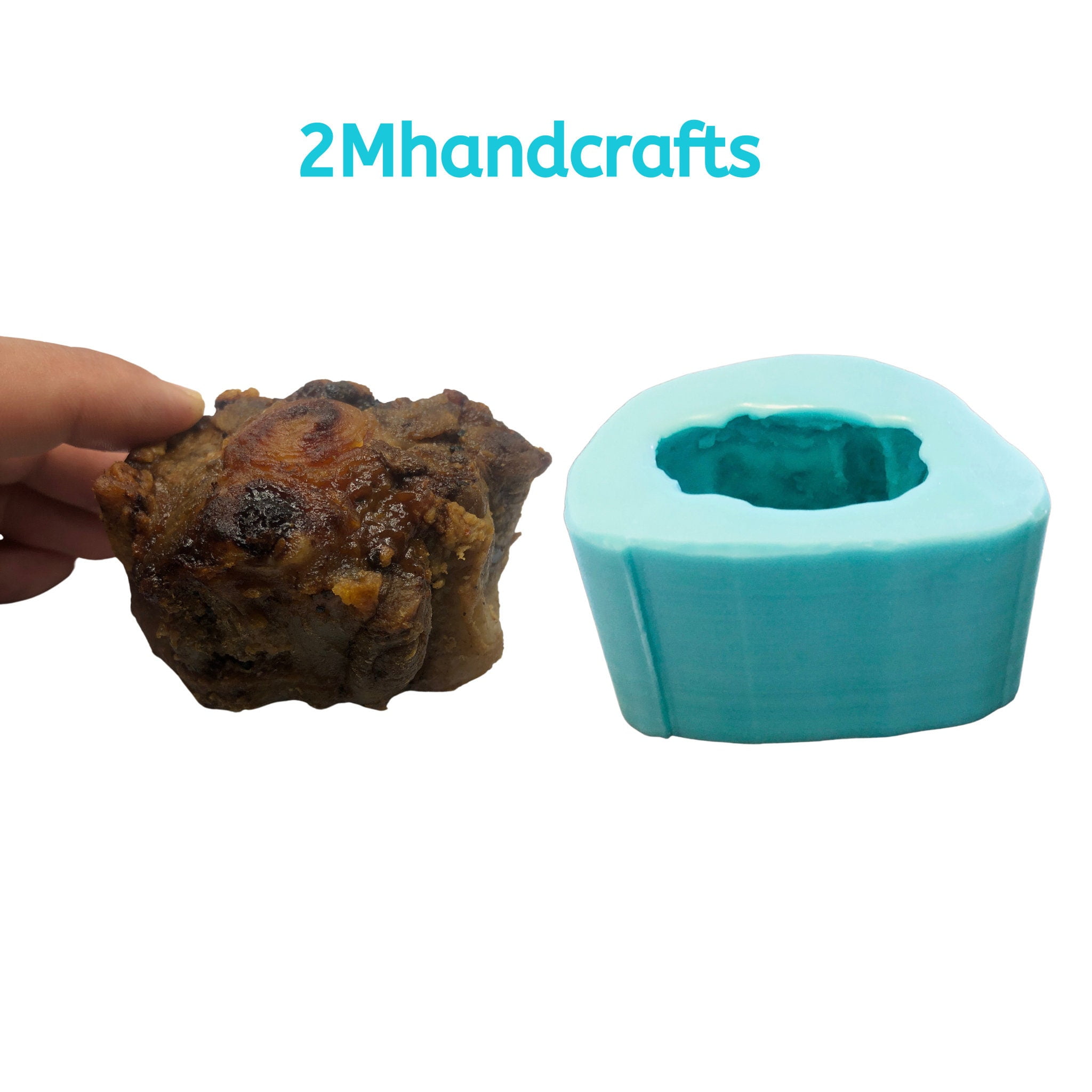 Realistic Cooked Oxtail Silicone Mold| Food Shape Silicone Mold| Soap Mold| Candle Mold| Mold for Wax| Mold for Resin| Not Food Grade