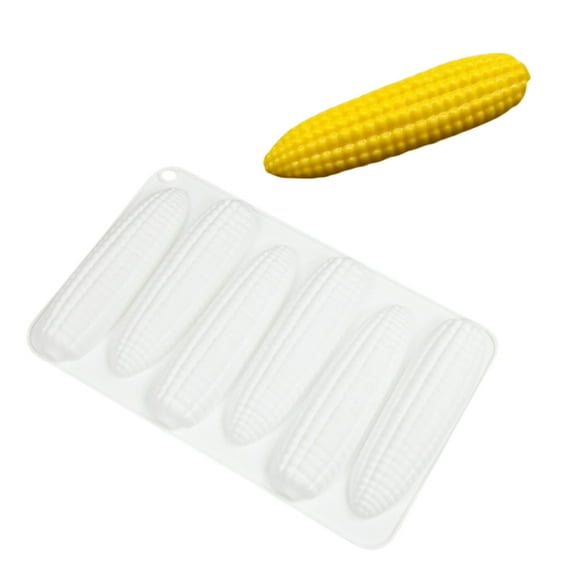 Realistic Corn Shape Silicone Baking Molds Perfect for Creating Unique Mousse Cakes and Dessert in Your Kitchens