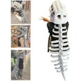 thumbnail image 1 of Realistic Dinosaur Skeleton Plush Toys Set, Halloween Fun Skeleton Dinosaur Dress-Up Fossil Jumpsuit, 1 of 8
