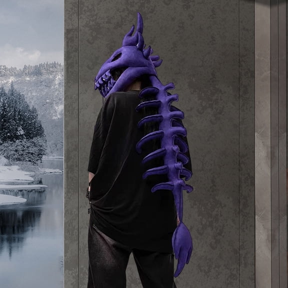 Realistic Dinosaur Skeleton Decoration Dinosaur Skeleton Model 42" Large Dino Bone Model for Halloween Party Prop Bedroom Living Room Wall Decor Themed Birthday Gift for Kids Boys Girls