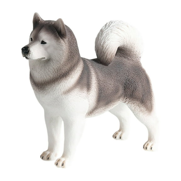 Realistic Dog Model Dog Figurine Home Puppy Crafts Dog