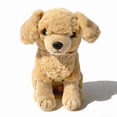 thumbnail image 1 of Realistic Dog Plushie, Lifelike Lying Down Puppy Stuffed Animal, Super Soft Simulation Pet for Kids Adults, Cuddly Toy for Anxiety Relief, Cozy Home Decor Accent Gift, 1 of 7