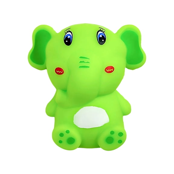 Realistic Elephant Shaped Squishy Fidget Toys for Adults Slow Rebound TPR Sensory Gadget Soft Tactile Office Desk Accessory Premium Manual Venting Tool 1 Pack