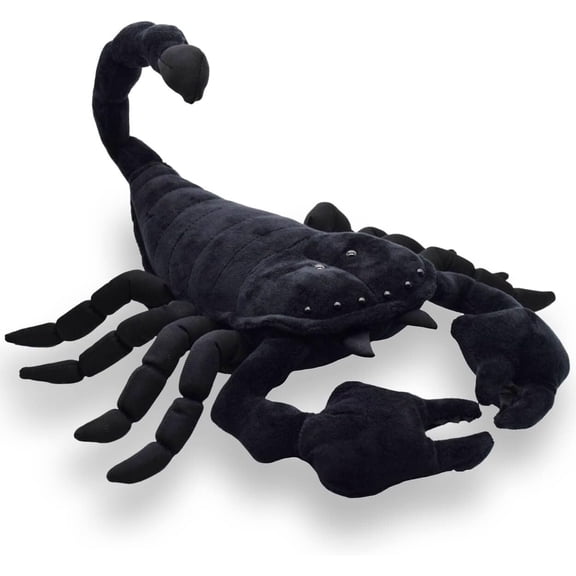 Realistic Emperor Scorpion Stuffed Animal Plush Toy, Lifelike Animal Plushies, Simulation Animals Doll