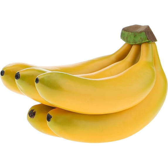 Realistic Fake Banana Artificial Fruit Model for Home House Cabinet Kitchen Wedding Festival Party DIY Material Lifelike Decoration