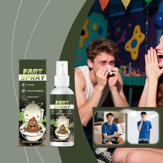 Realistic Fart Smell Spray Hilarious Prank For Parties And Events 50ml