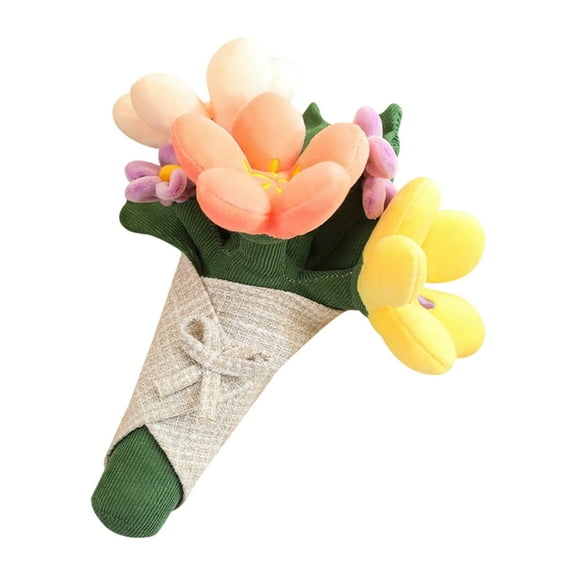Realistic Faux Floral Stuffed Toy With PP Cotton For Adults Wedding Decoration