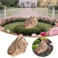 thumbnail image 1 of Artificial Big Rock for Landscaping Realistic Rock Decoration Lightweight PU Foam Yard Garden Stone Cover Natural Pattern Well Pump Enclosure Indoor Outdoor Use, 1 of 6