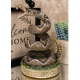 thumbnail image 1 of Realistic Ferocious Attacking Diamondback Rattlesnake in Coiled Posture Figurine, 1 of 9
