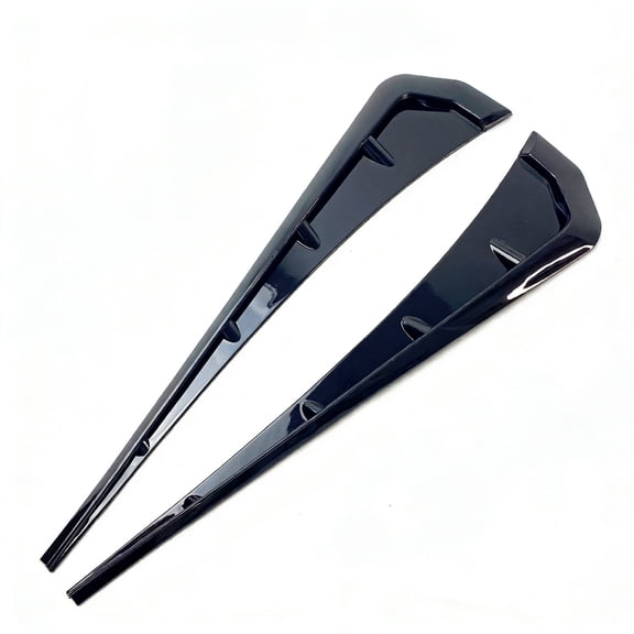 Realistic Fish Fin Styles Side Panel Decals Flexible Component Vehicle Body Sticker for Enhances Vehicle Appearance