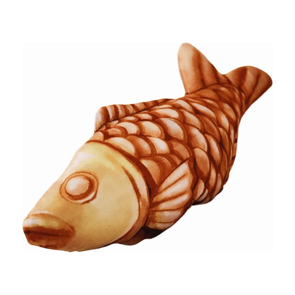 Realistic Fish Plush Pillow Toy, Creative Simulation Stuffed Cushion, Soft Lifelike Plush Décor Pillow, Funny 3D Fish Shaped Throw Pillow for Home Sofa Bedroom Gift