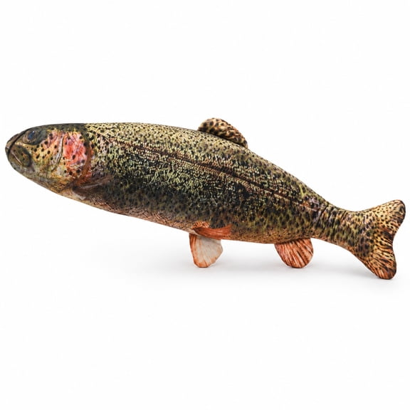 Realistic Fish Plush Toy, Soft Stuffed Animal Doll for Sofa Bedroom Decor Gift