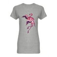 thumbnail image 1 of Realistic Flamingo Shaped T-Shirt Women -Image by Shutterstock, Female x-Large, 1 of 2