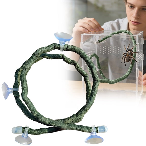 Realistic Flexible Climbing Branches for Aquariums Tank Decoration Reptile Rank Climbing Accessories