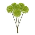 thumbnail image 1 of Realistic Floral Stems - Artificial Plastic Flowers for Home Decor | Pink Purple Green White | 11.4" Tall Faux Arrangement Branches, 1 of 6