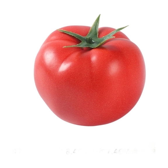 Realistic Foam Simulation Tomato Fake Fruit Model, Lifelike Artificial Vegetable Prop for Kids Early Education Teaching Home Kitchen Display Decor Red