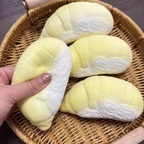 Realistic Food Simulation Stress Ball, Soft Squeeze Dough for Anxiety Relief for Adults Cute Funny Desk Decor (1 PC)